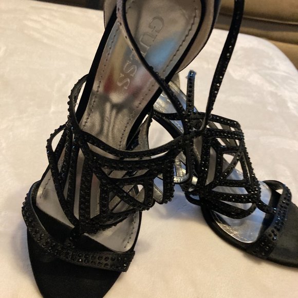 Guess Hilonas Dress Heals - Black - Picture 2 of 5